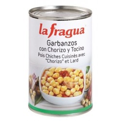 GARBANZOS CON CHORIZO y...