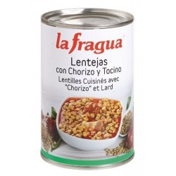 LENTEJAS CON CHORIZO y...
