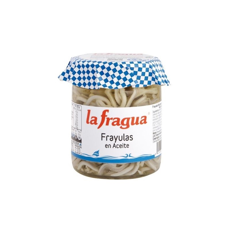 FRAYULAS AL AJILLO EN ACEITE DE GIRASOL TARRO