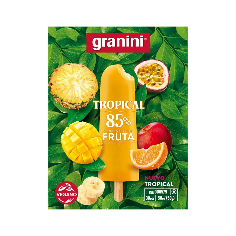 PALO (cj) TROPICAL GRANINI 50ml*30ud