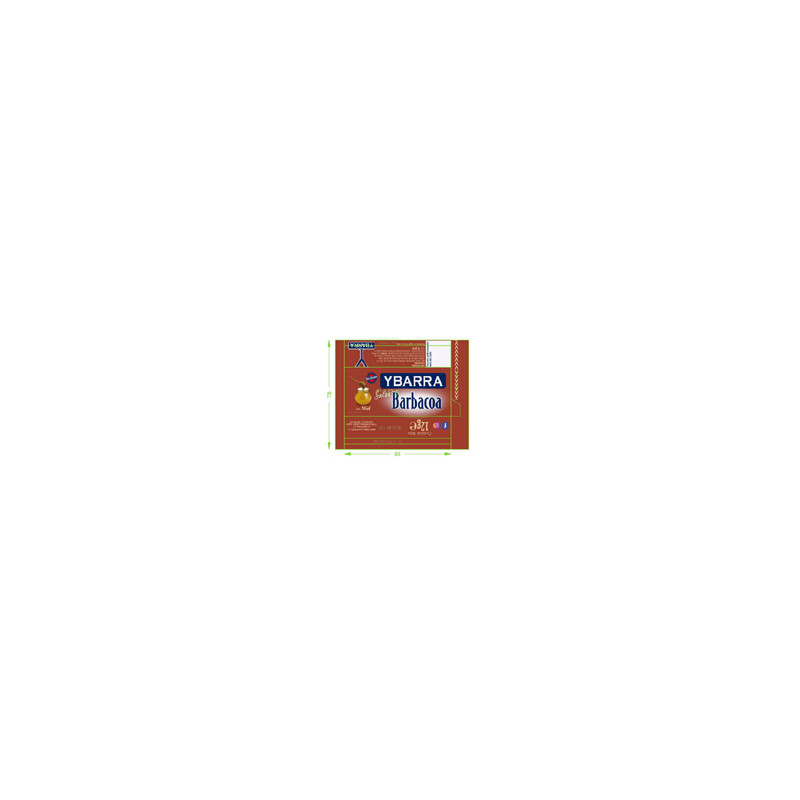 SALSA (cj) BARBACOA YBARRA MDS 252x12g
