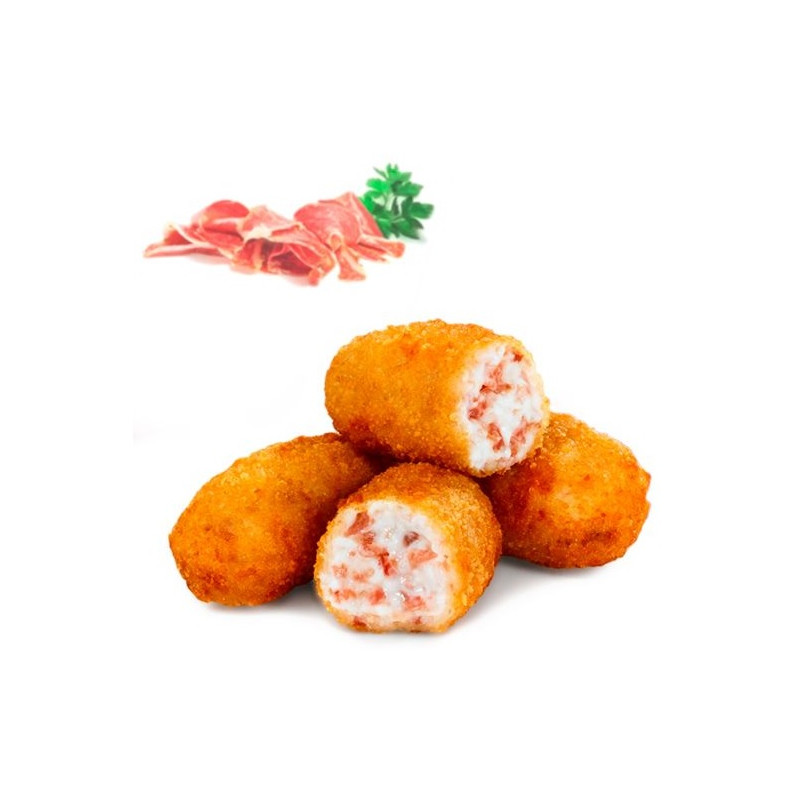 CROQUETA (kg) JAMÓN SERRANO 40gr 4x1kg
