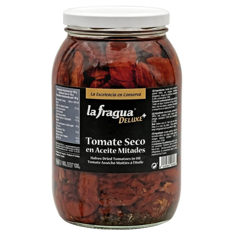 TOMATE (ud) SECO ACEITE MITADES 1/2 GALÓN
