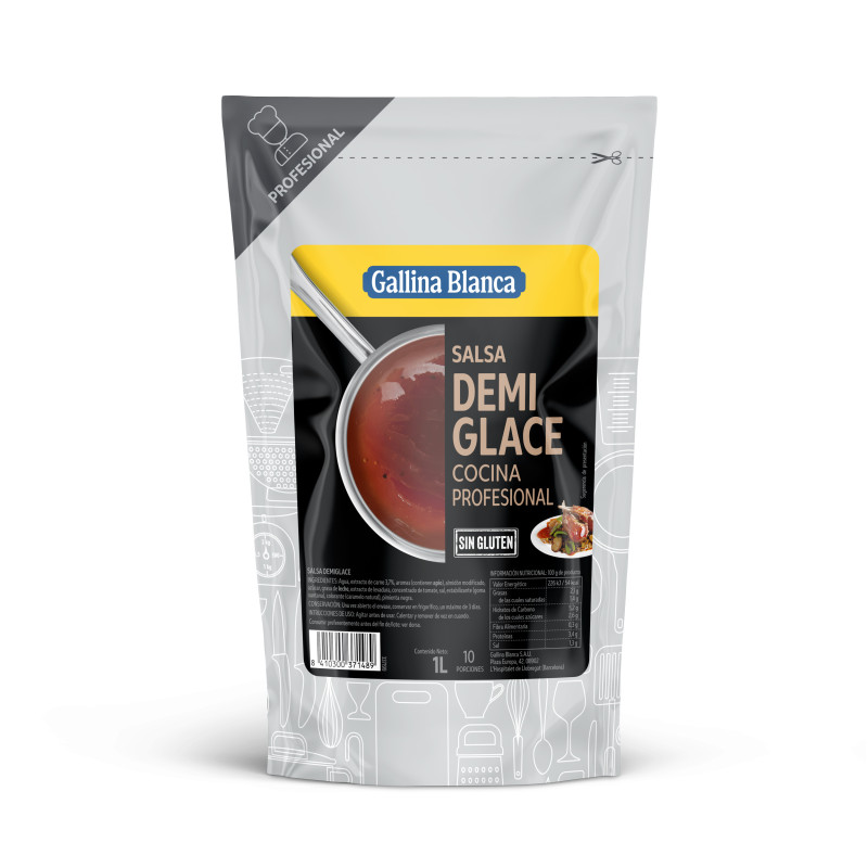 SALSA (ud) MADRE DEMIGLACE 6x1lt