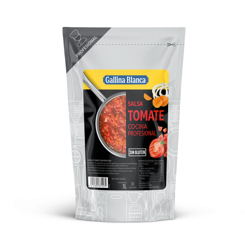 SALSA (ud) MADRE TOMATE 6x1lt