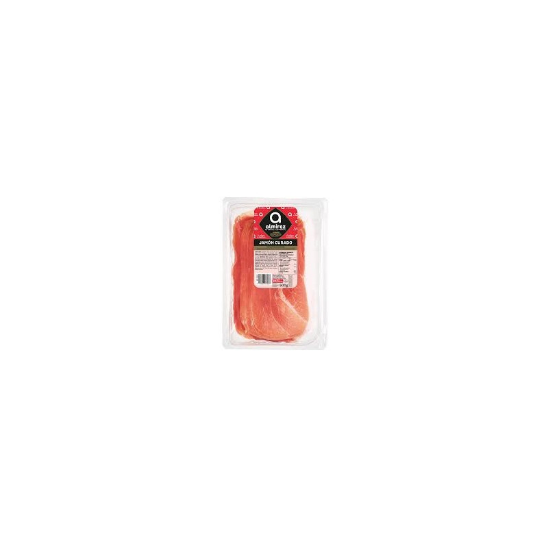 JAMON (ud) CURADO LONCHEADO 500gr*6ud