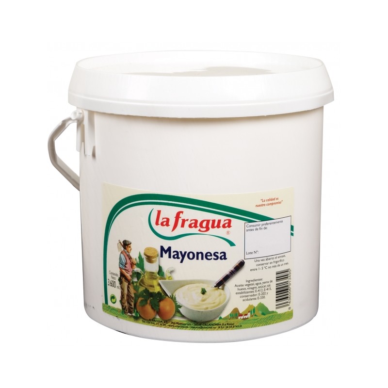 MAYONESA (cb) LA FRAGUA CUBO 4 KG